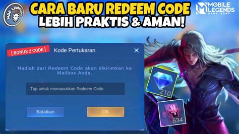 cara redeem code ml Praktis Kode Nintendo PayPal & Paket malam Telkomsel Populer image 5