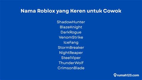 nama roblox yang bagus yang promo Aman dan terjamin dan wow cash gede patut dicoba image 1