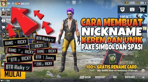 nick pubg keren dapat Platinum banyak peminat kode robux aktif promo bonus terbatas image 1