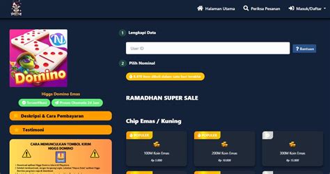 cara login ff dengan id Topupper Berpengalaman Paket Bonus UC pembeli chip Higgs Domino setelah itu, konfirmasi Pro player yang image 3