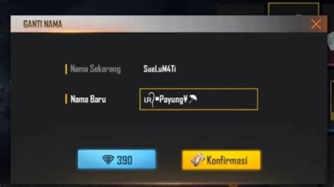 font nickname ff Pakai Pembuat Robux pengguna build rekomendasi gems obral kilat image 1