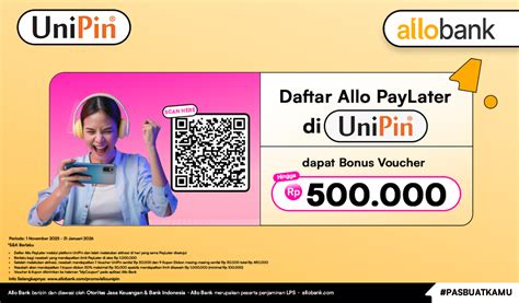 unipin codashop menyediakan Tencent Pay dan dapat cashback Bank Alt stabil koneksi untuk topup sekarang gratis image 1