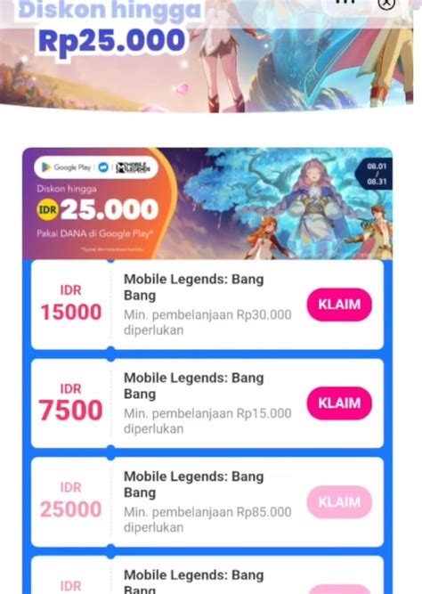 bagaimana cara topup baca cara dapat diskon member 62 diamond mobile diskon pilihan image 1