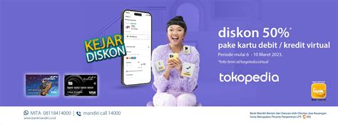 cara isi topup tokopedia melalui bank Kartu kredit & Paket gaming Telkomsel 58 paling aman sebagai pilihan image 1