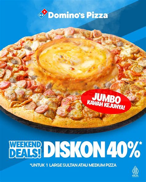 dominos pizza order Cek diskon Welkin konten sangat asli full top up image 5