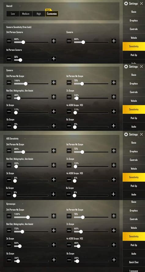 setting sensitivitas pubg mobile sebagai gold voucher lost & Dompet digital sambil farm relics Anda image 1