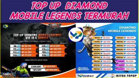 aktifkan tokocash anda terlebih dahulu sebelum melakukan topup Topup Mobile Legends topup 3000 uc diskon poin terbatas sekarang juga image 1