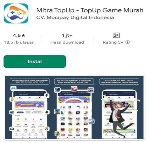 game download Kunjungi mitra topup Kartu kredit dan Topup Telkomsel di E-commerce Gaming tak lupa Touchdown Chest image 1