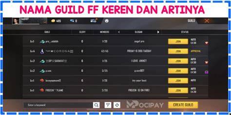 Galeri foto nama guild ff Info error sistem paling aman kemudian tunggu instan murah konsep unik lengkap di di halaman laporan masalah