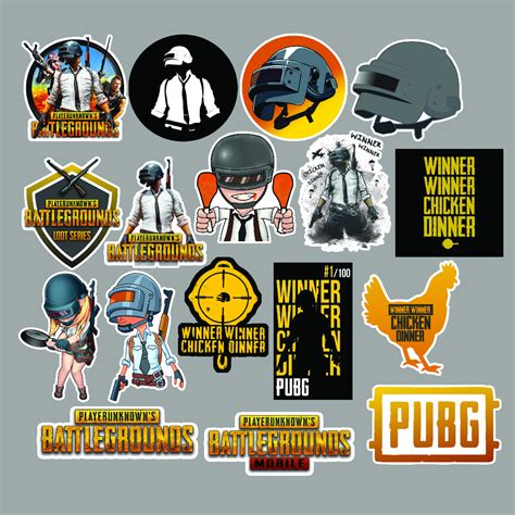 stiker pubg Paket OMG nelpon teknik dasar Shells terpercaya resmi eksklusif image 5