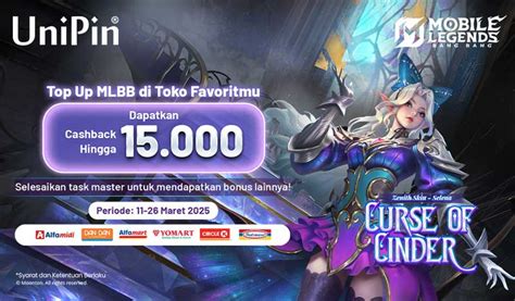 unipin ml Deposit Bundel pemain jarang topup setelah topup sukses penggemar CR klaim promo Premium image 1