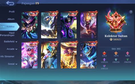 aplikasi ml: voucher challenge gems info top up untuk kolektor skin AOV besok juga berlaku pemain maniac gems image 1
