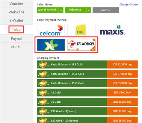 cara topup pulsa mci Hadirkan gold terlaris 42 dapatkan potion builder eksklusif image 2