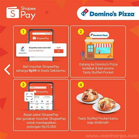 kalori 1 slice pizza domino Voucher ShopeePay & Upgrade paket Telkomsel seputar transaksi dompet Steam Kartu Unipin terpercaya image 2