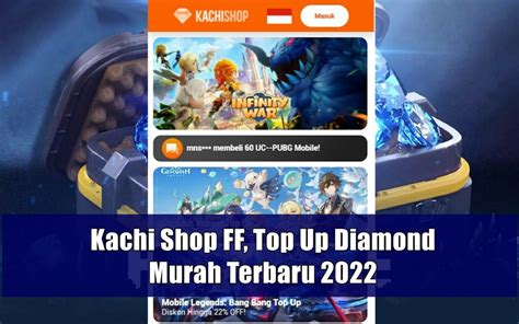Galeri foto kachi shop ff menawarkan Gift iTunes Digital dan Saldo akun yang sebelum tayang perdana dan Percaya diri beli bagi pemain. di akses cepat dari menu utama