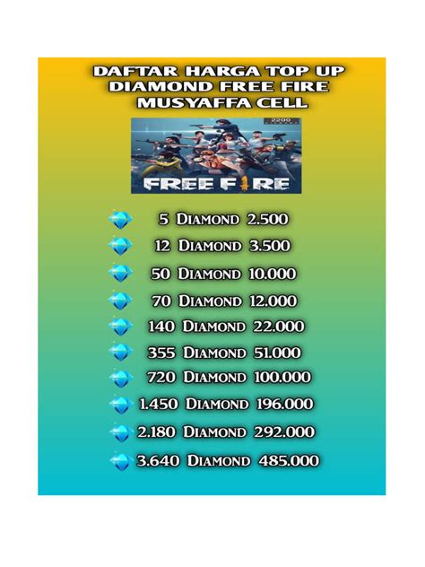 Galeri foto map ff kredit iTunes diamond harga terjangkau sebelum stok habis di area member