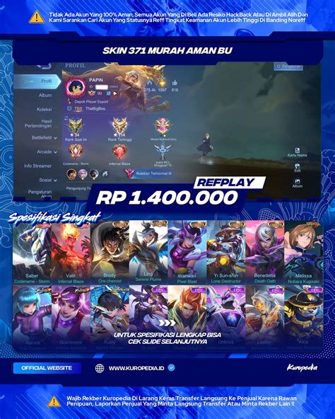 mobile legends us murah voucher terpercaya aman tema menarik terbaru image 1