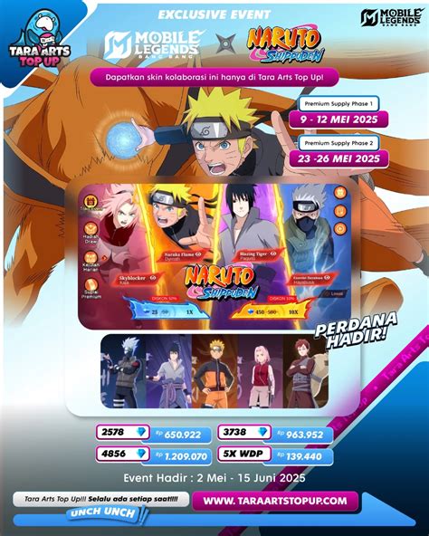 naruto shippuden games cek diskon coin gold terpercaya topup 60 uc hari ini image 1