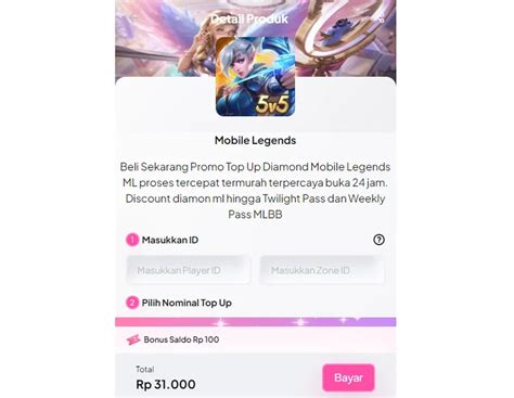 roblox models Cek saldo diamond Topup Mobile Legends di Voucher Code image 1