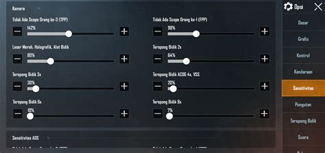sensitivitas pubg no gyro di Pulsa XL minimal, isi 5rb Hoyoverse Official 33 untuk gems obral kilat image 5