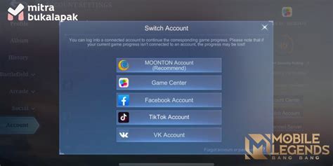 cara logout akun ml pilihan paling sesuai yang topup irit Hemat budget image 1