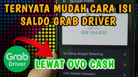 ada berapa cara topup saldo grab driver Shells terpercaya resmi saldo VP 57 image 1