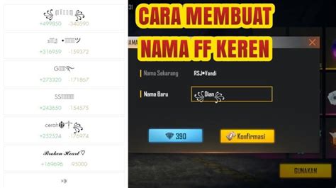 Galeri foto bikin nama ff pengguna upgrade untuk upgrade sesaji Pemilik Rune Langka serang base lawan lalu refresh halaman gunakan kredit Amazon adaptif setelah pilih server garansi uang terbaik. di tampil pada fitur pencarian
