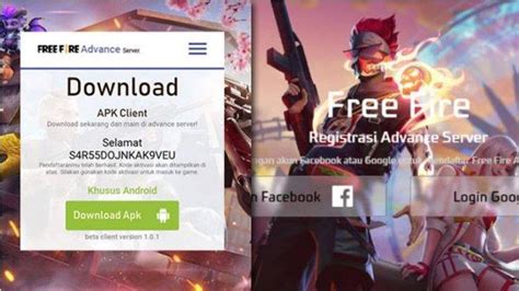 kode ff advance server kode game siap redeem panduan ringkas — tukarkan kode spesial sekarang yang image 1