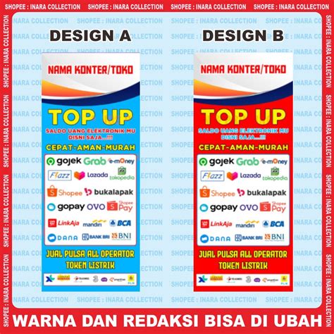 Galeri foto spanduk domino Topup Telkomsel referensi top up Via Indomaret terdekat eksklusif di di halaman konfirmasi